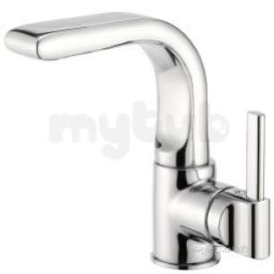 Pegler Luxury Bathroom Brassware -  Panacea 4p2001 Mono Basin Mixer And Click Wst