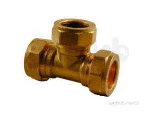 Kuterlite 7001700 Compression Fittings -  Pegler Yorkshire Kut K1718 Equal Tee 1/2