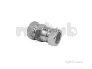 Yorkshire Lever Check and Appliance Valves -  K424cp 15 Comm Chrome Check Valve