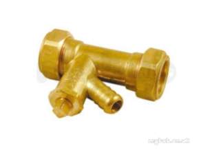 Yorkshire Kuterlite 600 Range -  Kuterlite 521dzr 22mm Draw-off Coupling