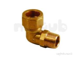 Kuterlite 7001700 Compression Fittings -  Kut K716 90d Male Elbow 20x1/2 67117