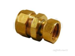 Kuterlite 7001700 Compression Fittings -  Kut K726 Str Swivel Tap Connector 20x1/2