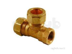 Kuterlite 7001700 Compression Fittings -  Pegler Yorkshire Kut K730e Fi Re Tee 20x1/2x20