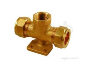 Kuterlite 7001700 Compression Fittings -  Pegler Yorkshire Kut K730w Fi Rb Tee 20x20x1/2