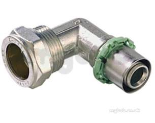 Henco Mlcp Multilayer Pipe System -  Henco Brass Sm12c Mlcp X Cu Elbow 16x15