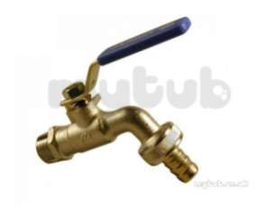 Yorkshire Kuterlite 600 Range -  Pegler Yorkshire Quarter Turn Bibtap 1/2