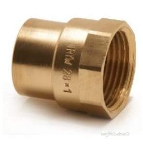 Yorkshire Degreased Endex 6mm 28mm Fittings -  Endex Degreased N2 Str Fem Conn 15x1/2