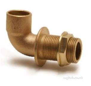 Yorkshire Endex End Feed Fittings -  Endex N17fc 22mm X 3/4 Inch Overflow Bend