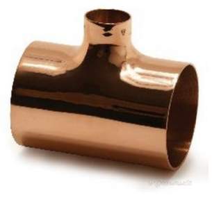 Yorkshire Degreased Endbraze Fittings -  N25 108x108x76 Tee Reduced Branch