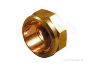 Yorkshire Degreased Endex 6mm 28mm Fittings -  Endex N68-dw Strt Union Adaptor 28x1.1/4