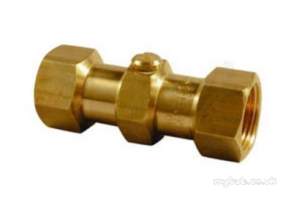 Yorkshire Lever Check and Appliance Valves -  Kuterlite 4426 3/4 Inch Double Check Valve
