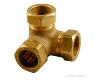Yorkshire Kuterlite 600 Range -  Pegler Yorkshire K659 22x22x22 Corner Tee