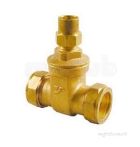 Yorkshire Kuterlite 600 Range -  Kut K416ls Brass L.shield Gate Valve 28