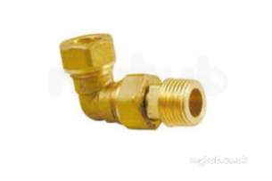 Yorkshire Kuterlite 600 Range -  Pegler Yorkshire K614 8x1/2 Bent Rad Union