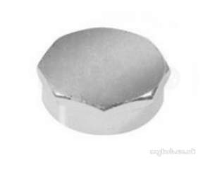 Yorkshire Kuterlite 600 Range -  Kw672cp 35 Chrome Blank Cap Nut 63051