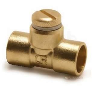 Yorkshire Degreased Endex 6mm 28mm Fittings -  Pegler Yorkshire N1 15 Air Vent Coupling