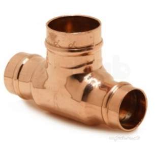 Yorkshire Microbore Fittings manifolds -  Yorks Yp28 8mm X 8mm X 15mm Red Tee