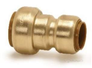 Yorkshire Tectite Fittings -  Yorks Tectite T1r 28mm X 22mm Red Coupling