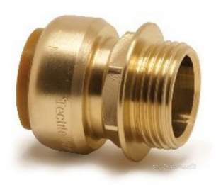 Yorkshire Tectite Fittings -  Pegler Yorkshire T3p 22 X 1/2 Male Coupling