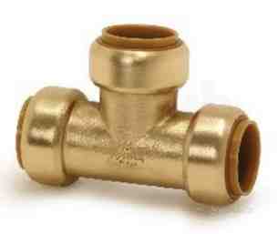 Yorkshire Tectite Fittings -  Yorks Tectite T24 10mm Equal Tee