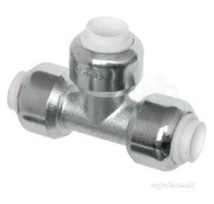 Yorkshire Tectite Fittings -  Pegler Yorkshire T24/t130 15 Equal Tee Cp