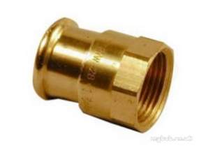 Yorkshire Pressfit Fittings -  S2 15mm X 1/2 Inch Fi Xpress Female Coupling