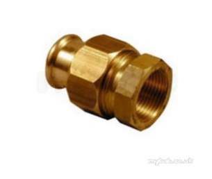 Yorkshire Pressfit Fittings -  S69f 22mm X 3/4 Inch Fi Xpress Fem Union Conn