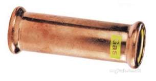 Yorkshire Pressfit Fittings -  Sg1s 22mm Gas Xpress Slip Coupling