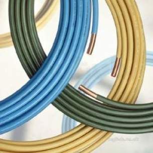 Copper Coils -  Green Kuterlex 20 Metre Green Underground Copper Tube Coil 15mmx1.0mm