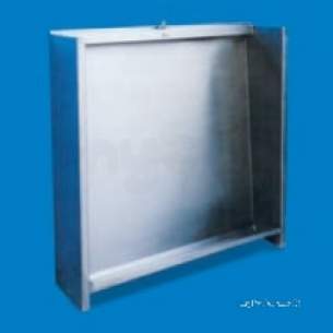 Pland Commercial Stainless Steel -  Pland 2400mm Floor Recessed Slab Urinal