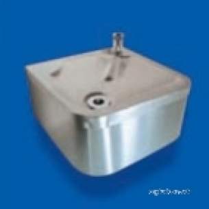 Pland Commercial Stainless Steel -  Pland Wall Mounted Drinking Fountain And Tap Ss