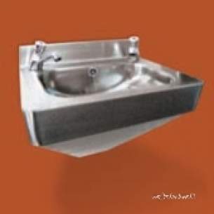 Pland Catering Sinks and Stands -  Pland Chicago Security Washbasin C/w Shroud Ss