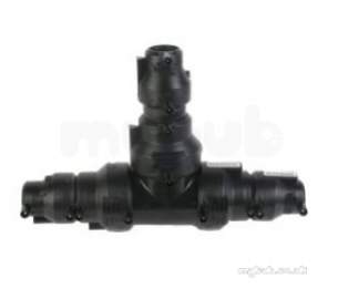 Durapipe Plx Secondary Contained Systems -  Durapipe Plx Ss Equal Tee 63-110