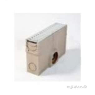 Polypipe Underground Drainage -  500mm Poly Concrete Silt Box Gs Gb Cd126