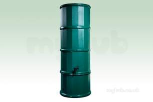 Polytank Pt2000 Tanks -  Polybutt C/w Tap/lid/base/diverter Green