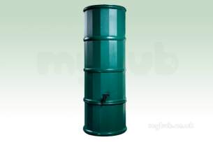 Polytank Pt2000 Tanks -  Polybutt 110l Green Lid/tap/base