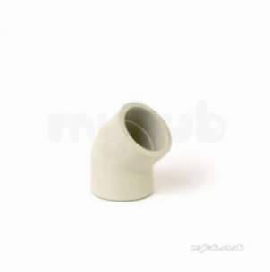Durapipe Pp Socket Fusion -  Durapipe Pp 45d Elbow Bg Skt Fus Din 16962 110