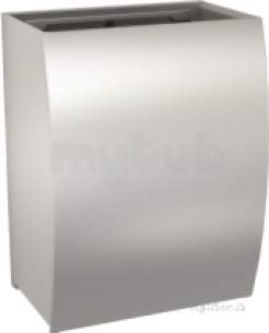 Sissons Stainless Steel Products -  F0125 Stratos Waste Bin 45 Lt Ss