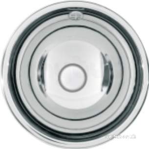 Sissons Stainless Steel Products -  Inset Washbasin 339mm High Polish Finish
