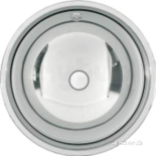 Sissons Stainless Steel Products -  F0332 456mm High Inset W/hand Basin Ss
