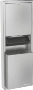 Sissons Stainless Steel Products -  Rodan Combination Paper Dispenser