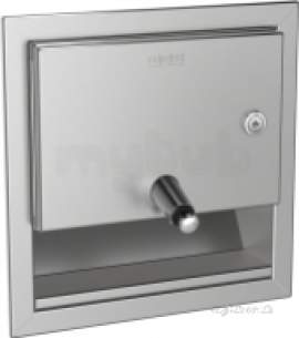 Sissons Stainless Steel Products -  Sissons Rodan Recessed Soap Dispenser