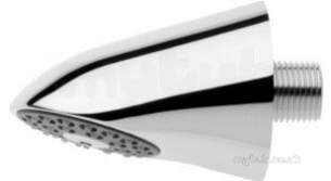 Franke Sissons Commercial Brassware and Showers -  Slimline Lr Shower Head 6l/min Aqua754