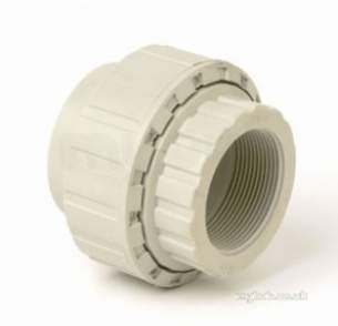 Durapipe Pp Socket Fusion -  Dp Pp Beige S/f S/u Pl/bsp Epdm 40x1.1/4