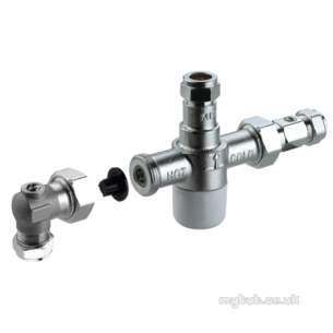 Gummers Commercial Showers -  Sirrus Ts603 Plus Mixing Valve Cw Iso Valves