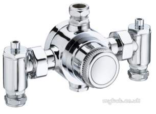 Gummers Commercial Showers -  Sirrus Grp Mixing Valve-15 And 22mm Comp Ch