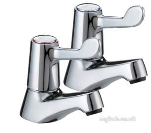 Gummers Commercial Showers -  Sirrus Gl1/2c6cd 6 Inch Lever Basin Taps Ch