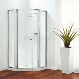 Coram Premier Shower Enclosures -  Premier 2 Pentagon Panels Sl/cl/pl