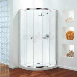 Coram Premier Shower Enclosures -  New Premier 1200 Quad Frame Plus Door Pack Sl/cl