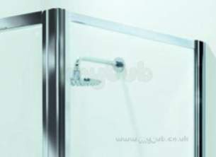 Coram Premier Shower Enclosures -  Premier 900mm Side Panel Sl/cl/st